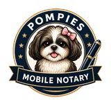 Pompie's Mobile Notary logo